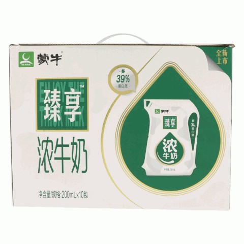 蒙牛臻享浓牛奶