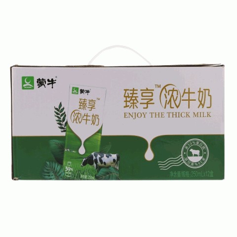 蒙牛臻享浓牛奶