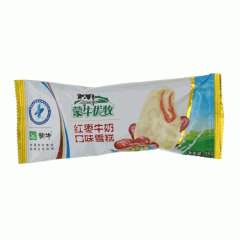 蒙牛优牧红枣牛奶口味雪糕