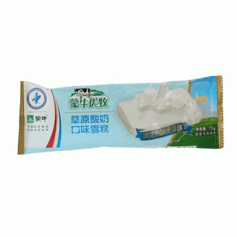 蒙牛优牧草原酸奶口味雪糕