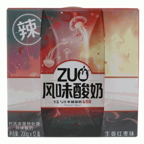 ZUO生姜红枣味风味酸奶