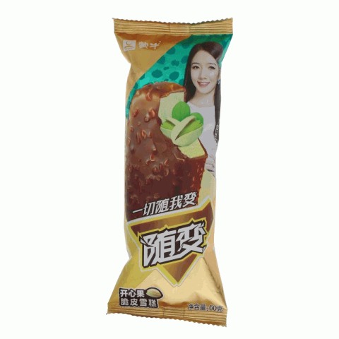 蒙牛随变开心果脆皮雪糕