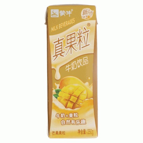 蒙牛真果粒芒果果粒牛奶饮品