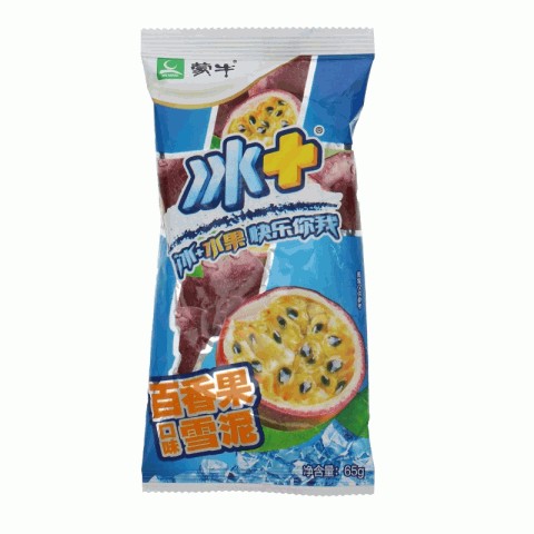 蒙牛冰＋百香果口味雪泥