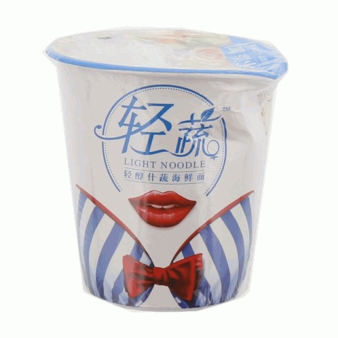 统一轻蔬轻醇什蔬海鲜面方便面