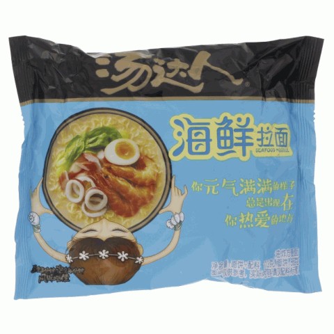 汤达人海鲜拉面