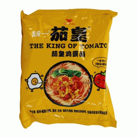 统一茄皇鸡蛋面