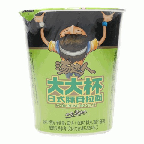 汤达人大大杯日式豚骨拉面