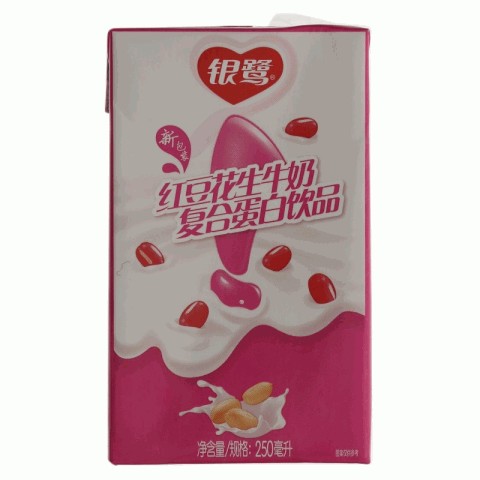 银鹭红豆花生牛奶复合蛋白饮品