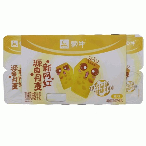 蒙牛原味双株风味酸牛奶