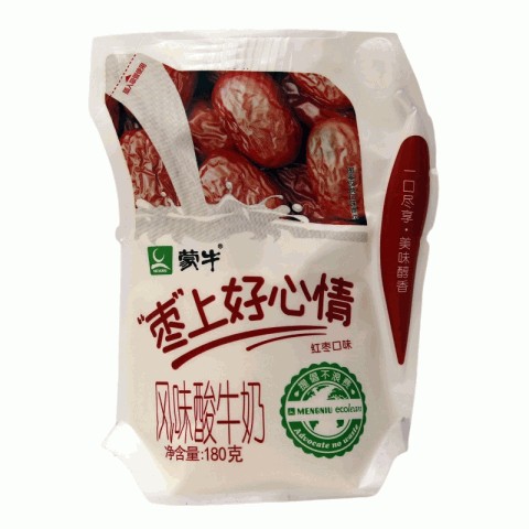 蒙牛红枣口味风味酸牛奶