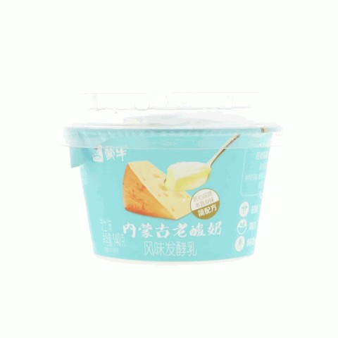 蒙牛内蒙古老酸奶风味发酵乳（芝士味）140克
