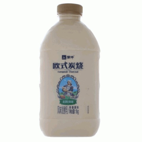 蒙牛欧式炭烧焦香原味风味发酵乳