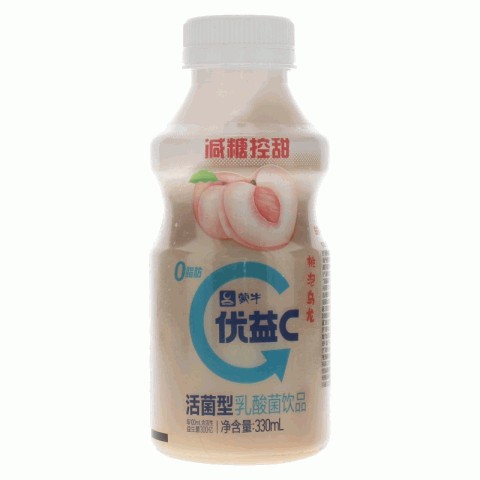 优益C活菌型乳酸菌饮品白桃乌龙茶