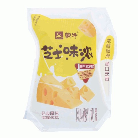 蒙牛经典原味芝士味浓风味酸牛奶