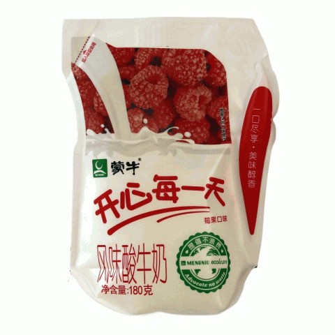蒙牛莓果口味风味酸牛乳
