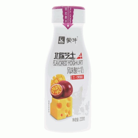 蒙牛芝士 芒果西番莲风味酸牛奶