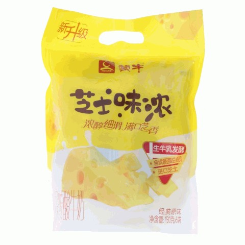 蒙牛原味芝士味浓风味酸牛奶
