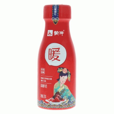 蒙牛阿胶红枣枸杞红糖复合口味风味酸牛奶