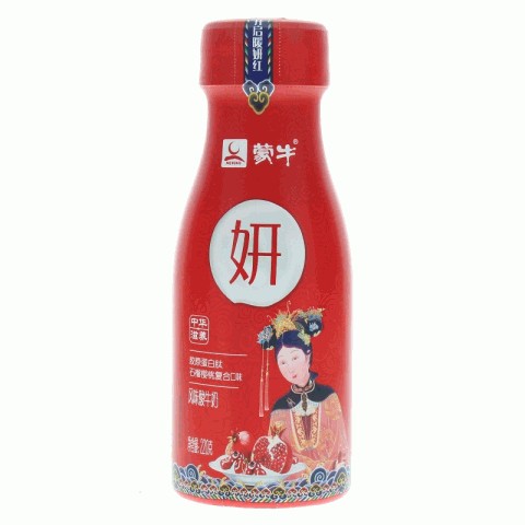 蒙牛胶原蛋白肽石榴樱桃复合口味风味酸牛奶