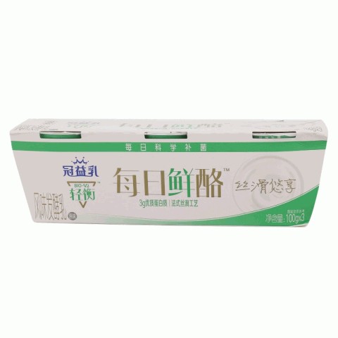 冠益乳轻衡每日鲜酪风味发酵乳原味