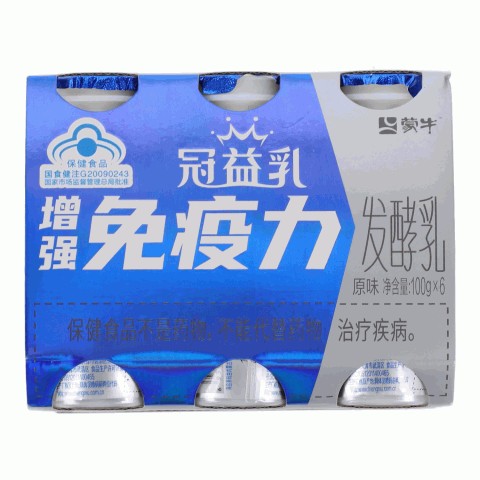 蒙牛冠益乳原味发酵乳