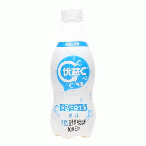 优益C原味活菌型益生菌气泡饮料