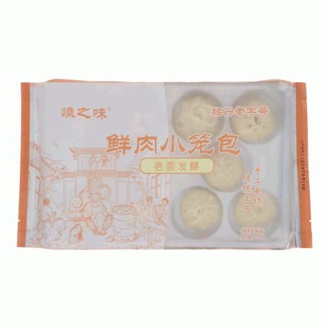 嵊之味老面发酵鲜肉小笼包