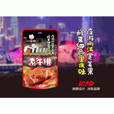 小木渝素牛排麻辣味116克