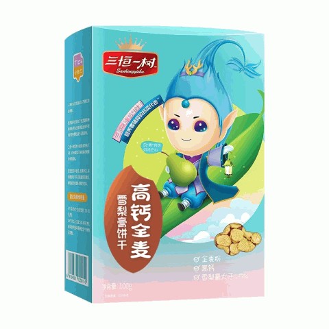 高钙全麦雪梨膏饼干