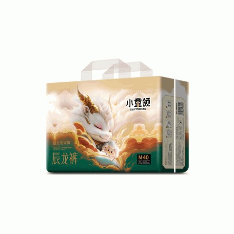 小童领辰龙裤纸尿裤M