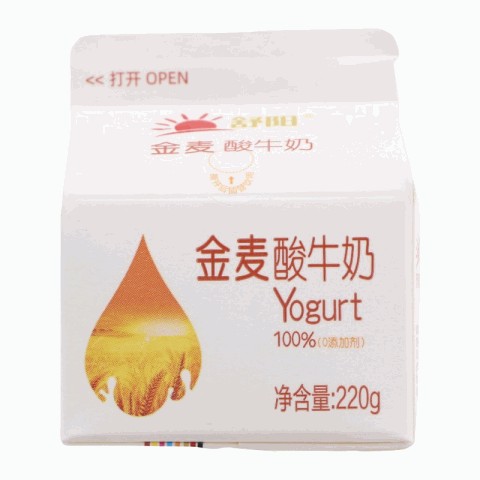 舒阳金麦酸牛奶