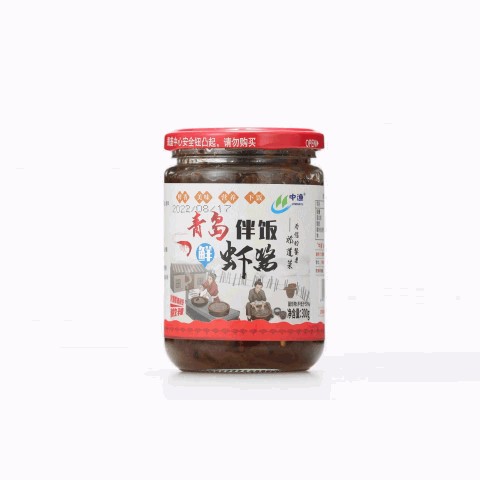 青岛伴饭鲜虾酱300g（微辣）
