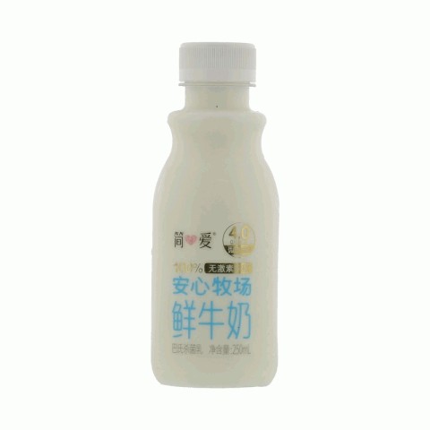 简爱安心牧场鲜牛奶