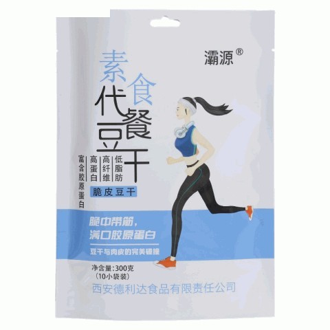 灞源素食脆皮豆干