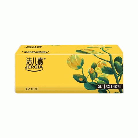 洁儿嘉牌面巾纸