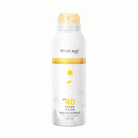 Small egg蛋蛋喷美白防晒喷雾SPF40 PA   