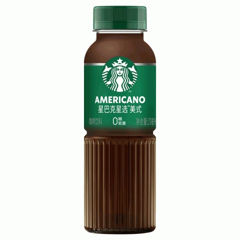 星巴克星选美式咖啡饮料270ml瓶装