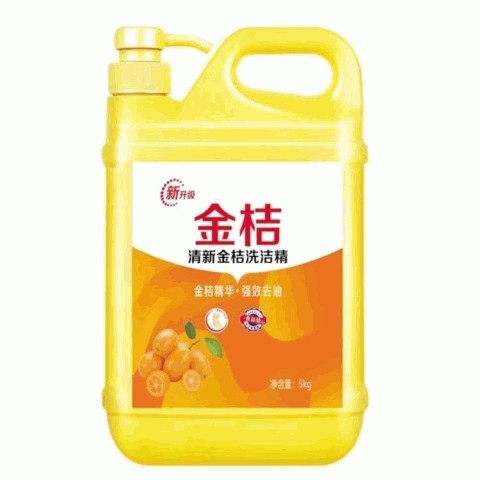 超涤新升级5KG金桔洗洁精