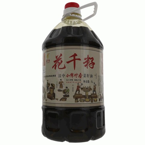 花千籽小榨炒香菜籽油