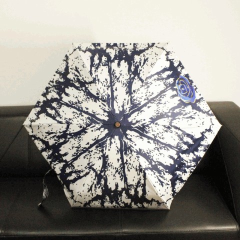 五折防晒伞 Q5蓝玫瑰