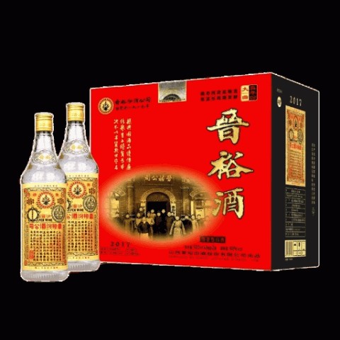 48度高粱穗商标晋裕酒（1*3瓶盒装）