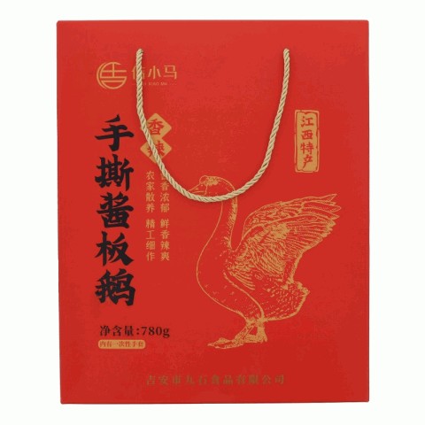 佶小马香辣手撕酱板鸭