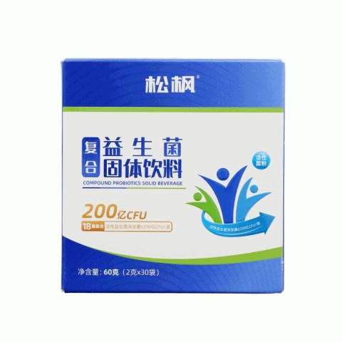 松枫复合益生菌固体饮料