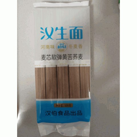 麦软弹黄苦荞麦面