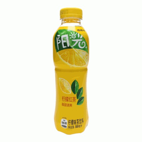 阳光柠檬味茶饮料