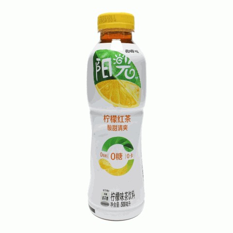 阳光柠檬味茶饮料