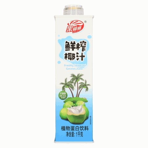 果嘟嘟鲜榨椰子汁