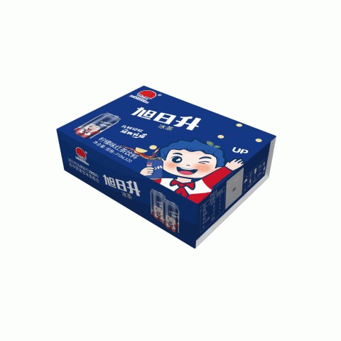 PET238ml旭日升天然矿泉水(塑封装)1*12